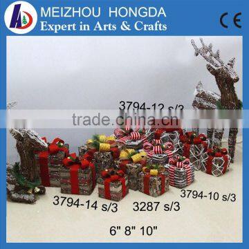 New 3d Led Decorative,Christmas Gift Box,Art And Craft Light