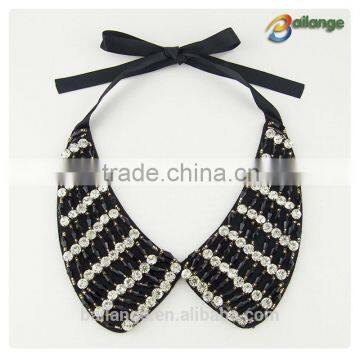 Unique design handmake beaded collar/neck trim for garment in fashion season