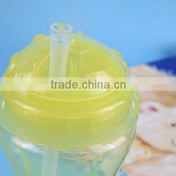 New Products 2016 Baby Cups Baby Feeders Penguin Drinking Cup With Straw photo-2