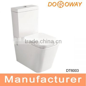 hot design china supplier cheap ceramic two piece ceramics toilet DT6003