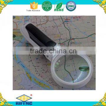 High Quality Handheld Magnifier 2 LED Lens Interchangeable Magnifier Magnifying Glass With Light photo-3