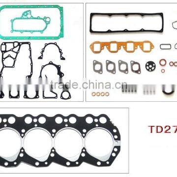 High Quality Full Gasket Set For NISSANTD27 engine auto parts