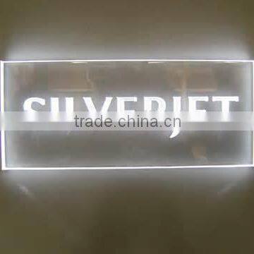 customized acrylic signage LED backlit signage