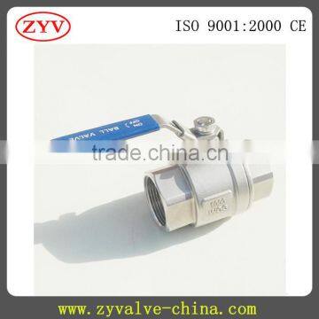 Manufacturer of Stainless Steel 2pc Thread Ball Valve
