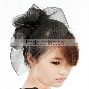 MYLOVE fashion black mini top hat net hat MLSM010