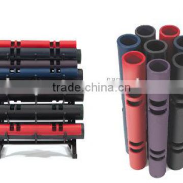 Fitness training rubber VIPRS weightlifting rubber rolls