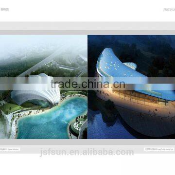 wall curtain architecture material honeycomb panel