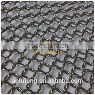 2015 Best Selling China Supply Metal Chain Ring Mesh for Interior Decoration photo-3