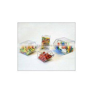 acrylic Candy Bin Box/acrylic box/acrylic case