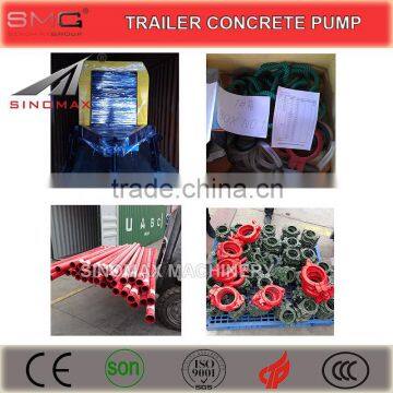 60 80m3 Electri Motor Stationary Concrete Pump, Portable Concrete Pump for Sale, China Top Quality photo-5