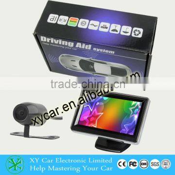 Good sale 4.3 inch silver- rimmed car table monitor for car LED display XY-2056