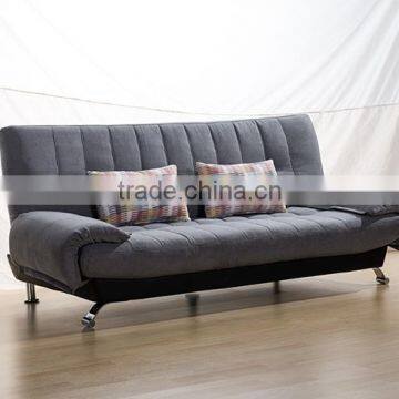 Modern Design Cheap Gray Fabric Sofa Cub Bed Functional Folding Sofa Bed