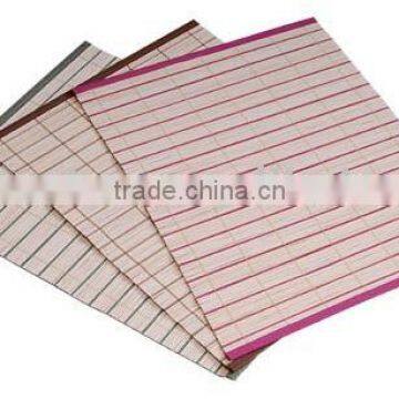 zebra crossing bamboo placemat