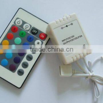 12V/24v low Voltage and LED Lamp Type rgb led light strip controller led strip remote controller,led light controller