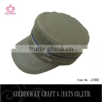 New Fashion cotton embroidery military hat army cap