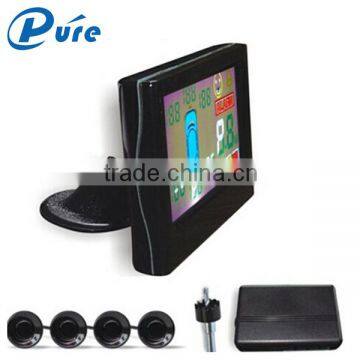 Car LCD Digital and Color Display Smart Parking Sensor Reversing Aid System with Front and Rear Sensors
