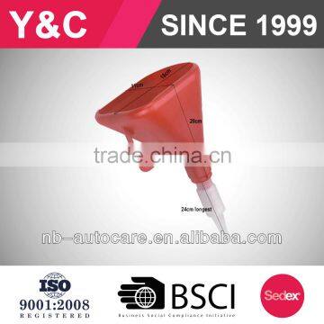 46cm longest Plastic oil funnel with straw