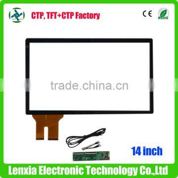 High Quality Capacitive Multi Touch Screen 14 Inch With EETI Controller photo-4