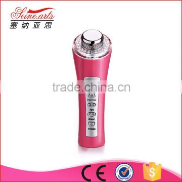 Wrinkle removing ultrasonic photon facial massager lw-002