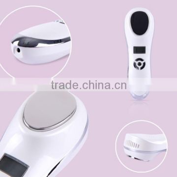 2016 hot and popular item cold &warm face massager with anti=piffiness function bring you a fresh experience