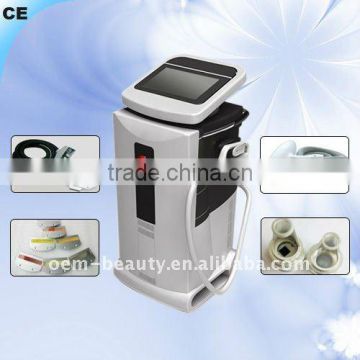 Multifunction Beauty Machine Elight+ RF Q-switch ND Permanent Tattoo Removal Yag Laser Hair Tattoo Removal System 1 HZ