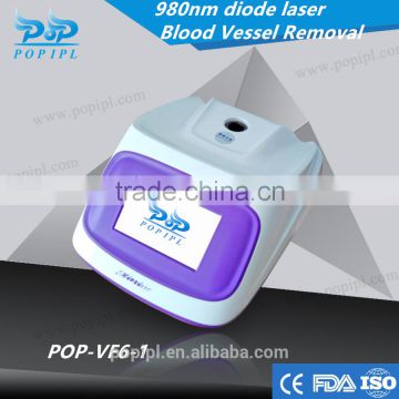 NEW!980nm diode laser vascular removal spider vein machine from POPIPL