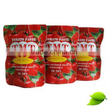 sachet tomato paste china hot sell