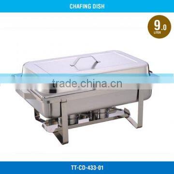 Home Use Chafing Dish - 9 L, 201 S/S and 430 S/S, 600*350*320 MM, TT-CD-433-01