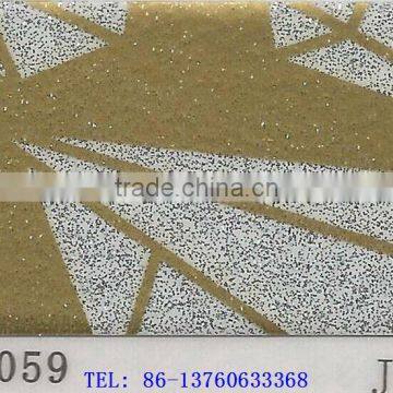 glitter Self adhesive plastic PVC cold laminated membrane film for decoration item 7059