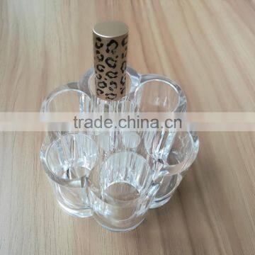 2016 Hot Sell Flower Shape Acrylic Cosmetic Jewelry Storage Organizer