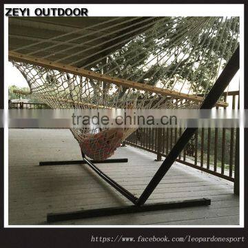 New Swing Double Size Cotton Rope Hammock Net White Color