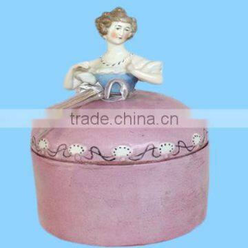 Germany Pink Doll Empty Cosmetic Jars
