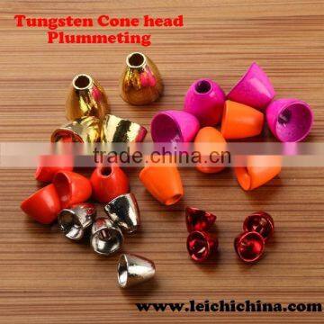 Fly tying tungsten cone heads