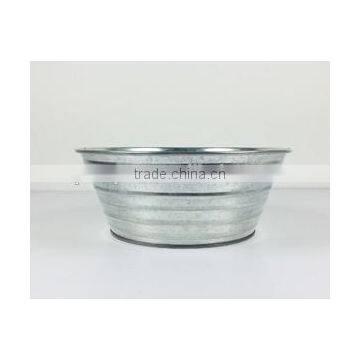 Galvanized Flower pot with big size