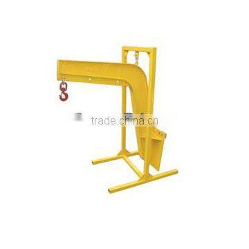 overhead crane forklift attachment carriage mounted jib