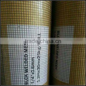 Galvanized External wall thermal insulation welded wire mesh,welded mesh (factory)