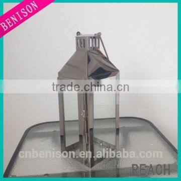 High Quality Classic Indoor Small Metal Lantern With Metal Home Decoration Wholesale Iron Craft