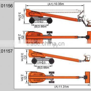 CE ISO Self-propelled Straight Arm Aerial Work Platform Jeakue JK01156 photo-3