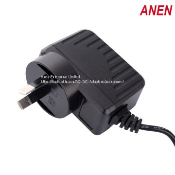 12W AU plug DOE VI AC DC adapter 3 years warranty GS/CE approved 5V2A 12V1A 6V2A 12V0.5A power adapter