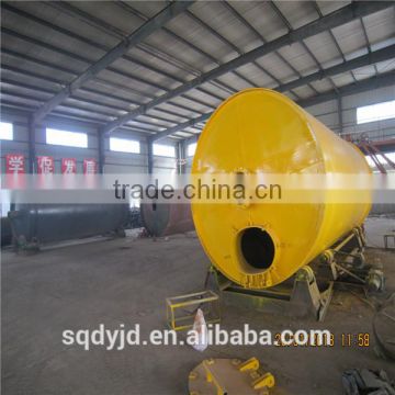 2014 Top tech waste tyre pyrolysis oil plant