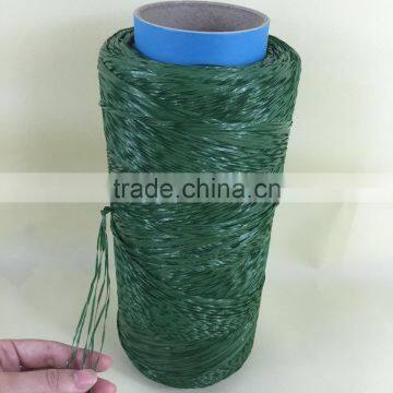 12000D/6F Stem/Spine PE Straight Artificial Grass Yarn for Sports