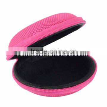 1680D Rose Red Hard EVA Shell Earphone Case Bag Eva Travel Carrying Case photo-6
