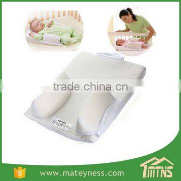 Prevent Flat Head Shape Anti Roll Pillow Baby Sleep Positioner