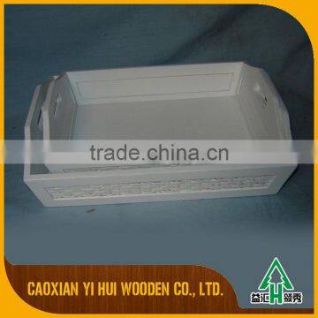 Cheapest Accept Oem Rustic Effect Wooden Tray