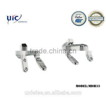 UIC-MDH33 soft-close Chromed hinge for toilet seat cover