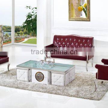 EF-010 Modern Style Stainless Steel Living Room Sofa Set photo-2