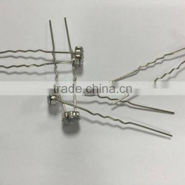 Rhinestone Hair Pins Clips Hairband Wedding Bridal Bridesmaid Hair Accessories photo-2