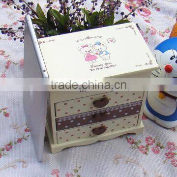 Customized High-grade Wooden Jewelry Box photo-4