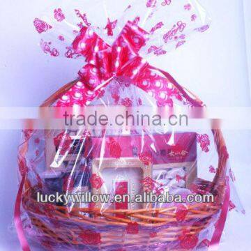 wicker holiday gift basket cheap wicking packing basket