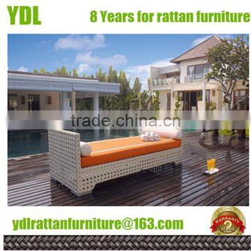 Youdeli rattan gardne outdoor furniture chaise lounge bed